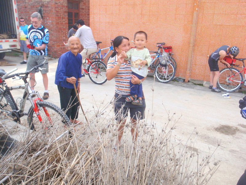 Three Generations Visit our Bike Departure.
